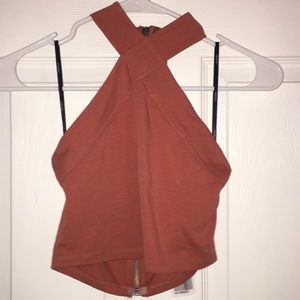 Salmon colored size small top